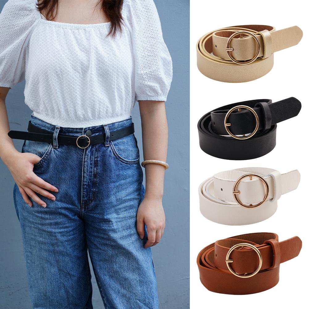 Leatherwork Rings - Sabuk Wanita Trendy dari Kulit PU