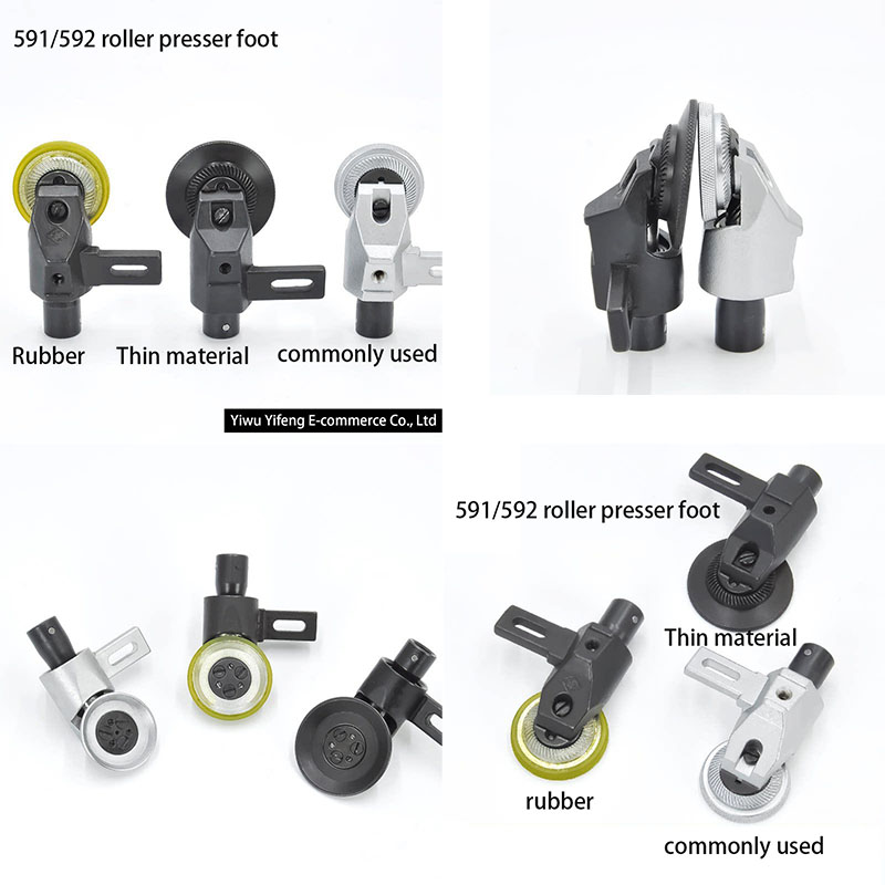Leatherwork Machine - 591/592 Roller Presser Foot untuk Mesin