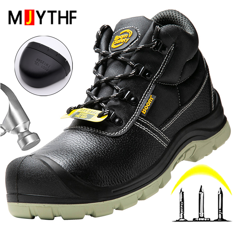 Leather Work Fabric - Sepatu Kerja Pria Anti Rusak Sepatu