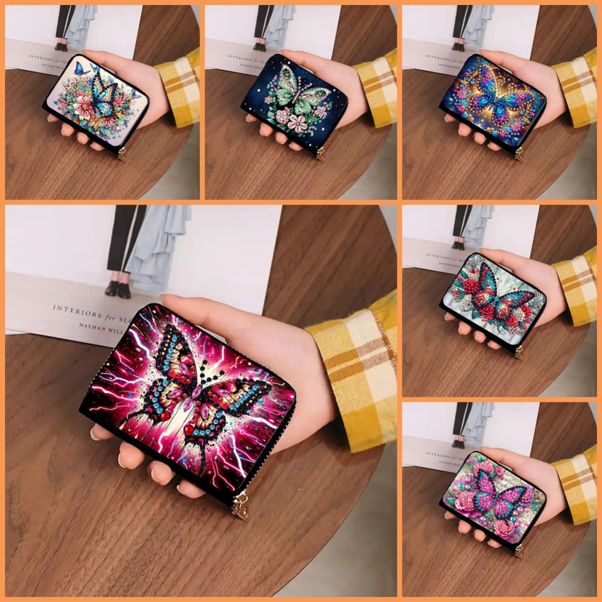 Leatherwork Patterns - 1 Set Lukisan Berlian DIY dengan