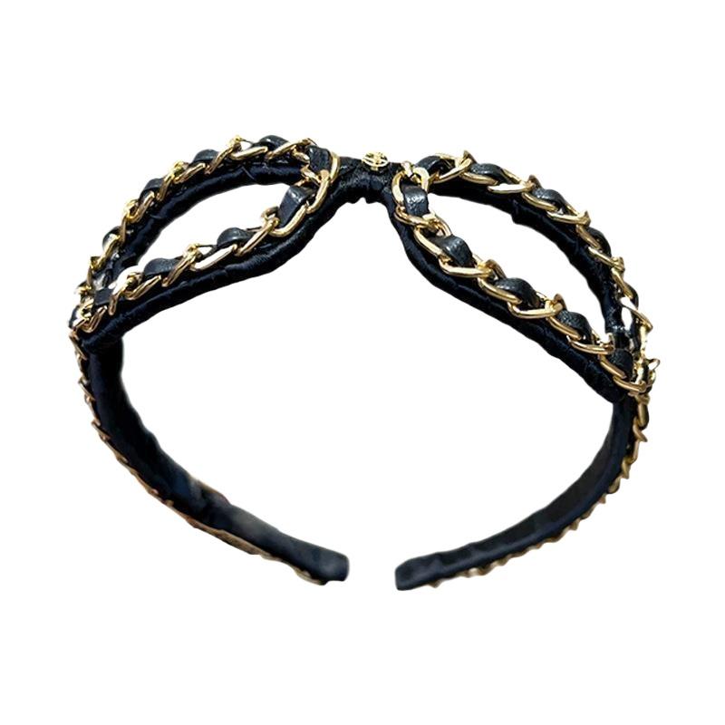 Leatherwork Rings - Aksesoris Rambut Wanita Elegan untuk Pesta