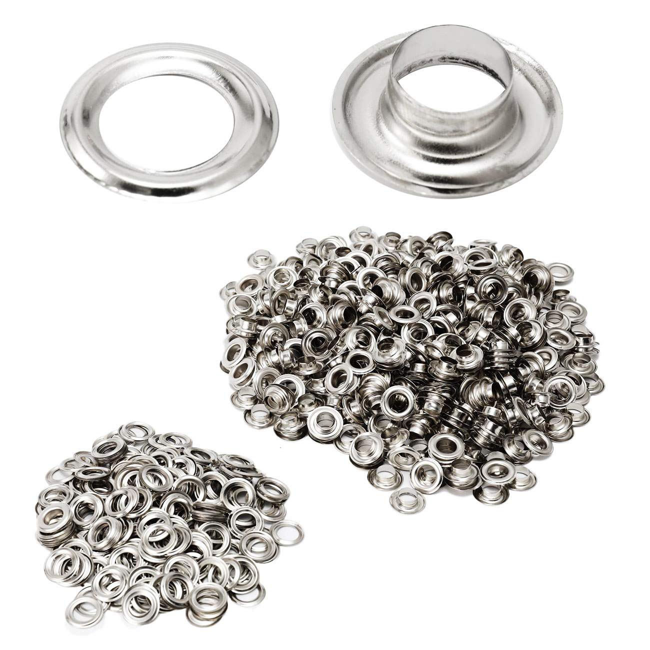 Leatherwork Eyelets - 1000 Buah Lubang Tali Logam Kit
