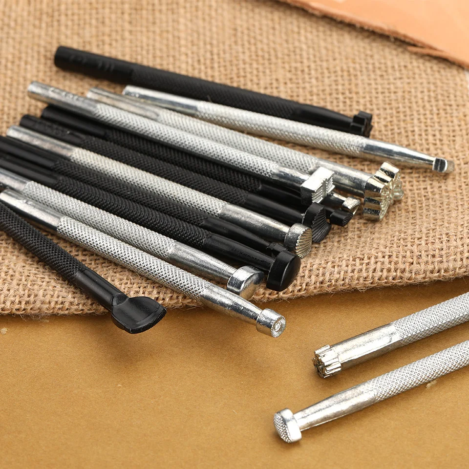 Leatherwork Craft - 6/20pcs Alat Pembuat Pelana Kulit dari