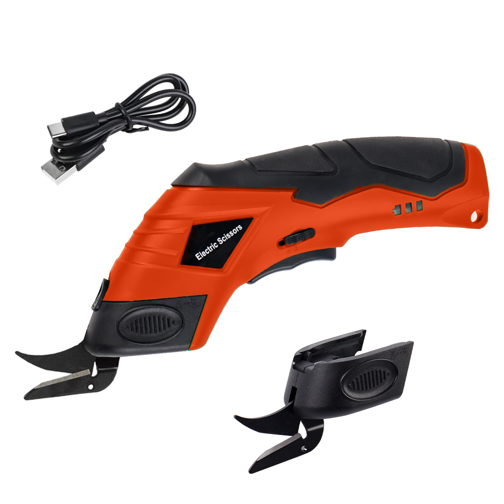 Leatherwork Machine - Gunting Listrik Tanpa Kabel untuk Kain,