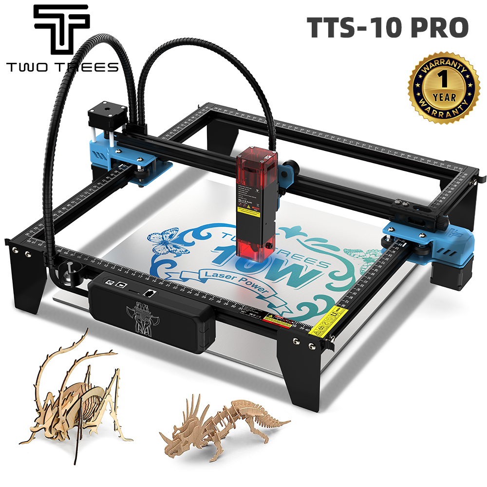 Leatherwork Machine - TWOTREES TTS-10 Pro Pengukir Laser Baja