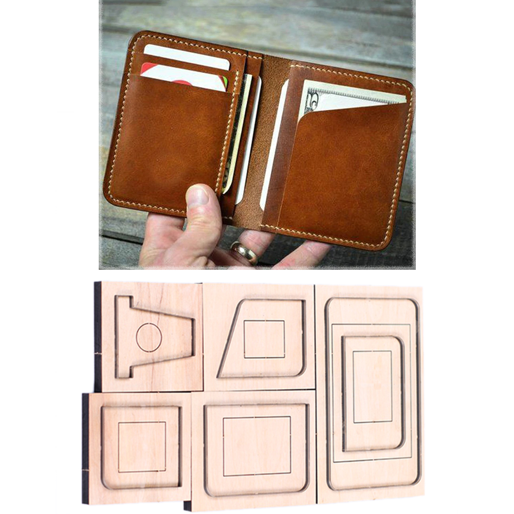 Leatherwork Machine - DIY kulit kerajinan sederhana tempat kartu