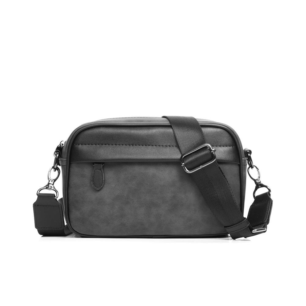 Leatherwork Patterns - Tas selempang desainer pria, kantung kulit