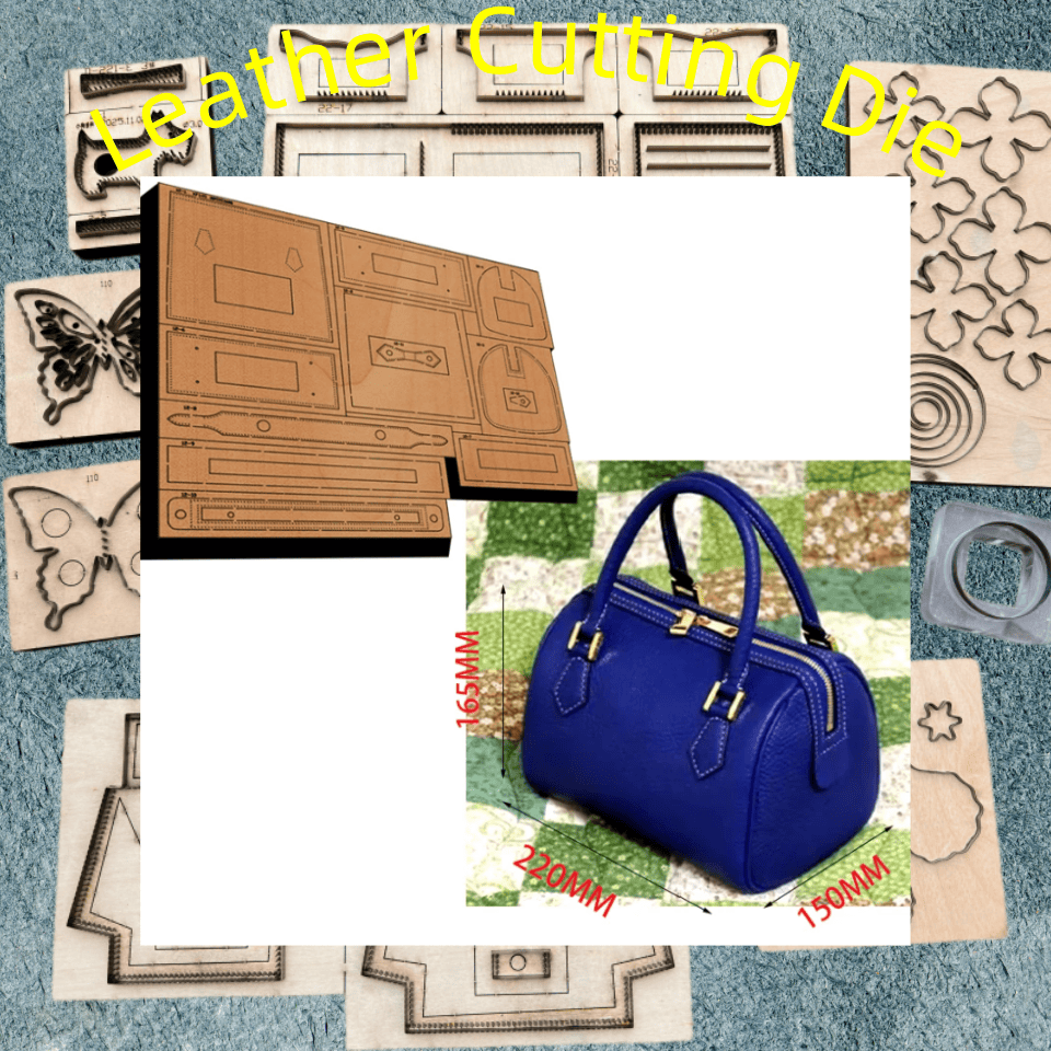 Leatherwork Rings - Cetakan Tas & Dompet Kayu XF145,