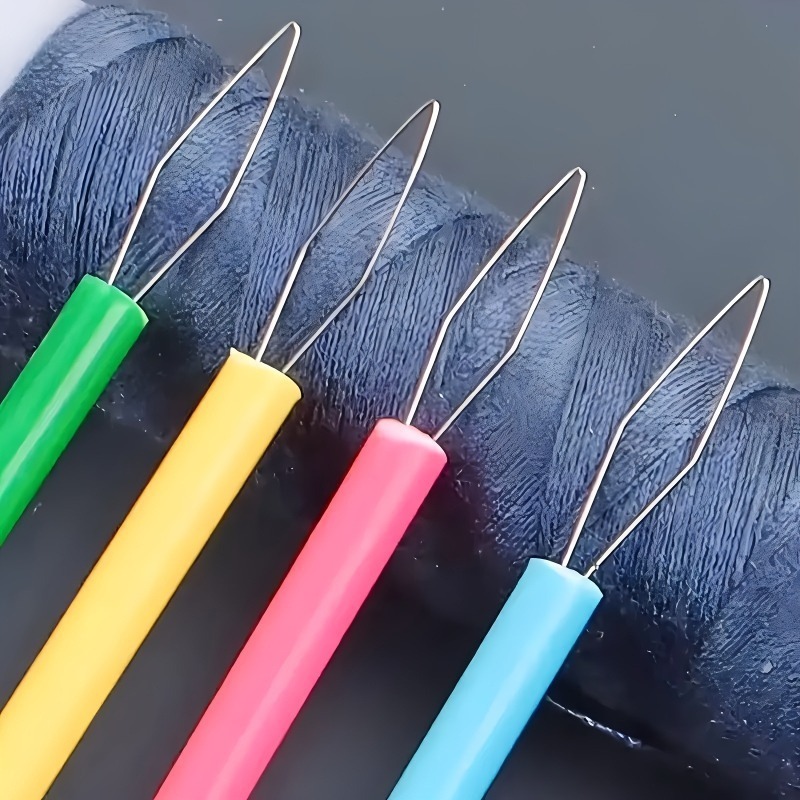Waxed Thread Linen - 5 Buah Alat Penarik Benang Warna-warni
