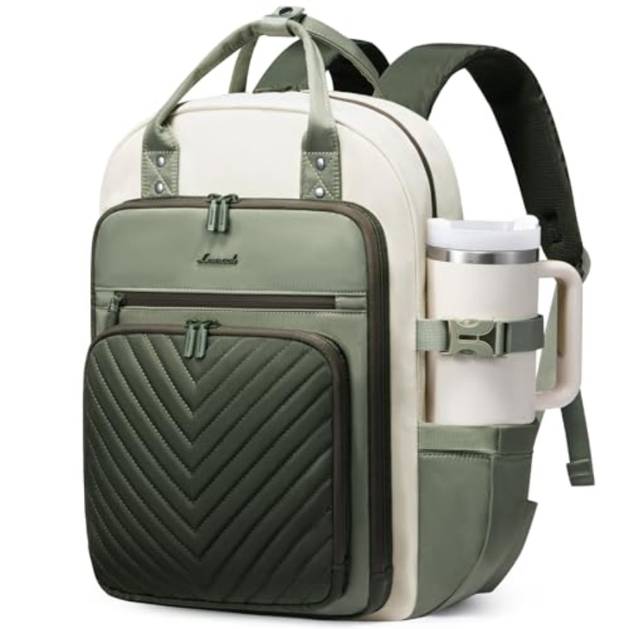 Leather Works - Tas Ransel Laptop untuk Wanita, Tas