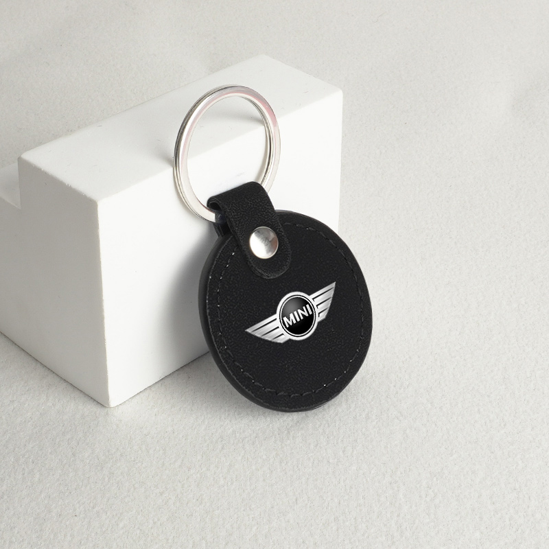 Leatherwork Rings - Gantungan Kunci Mobil Kulit untuk BMW