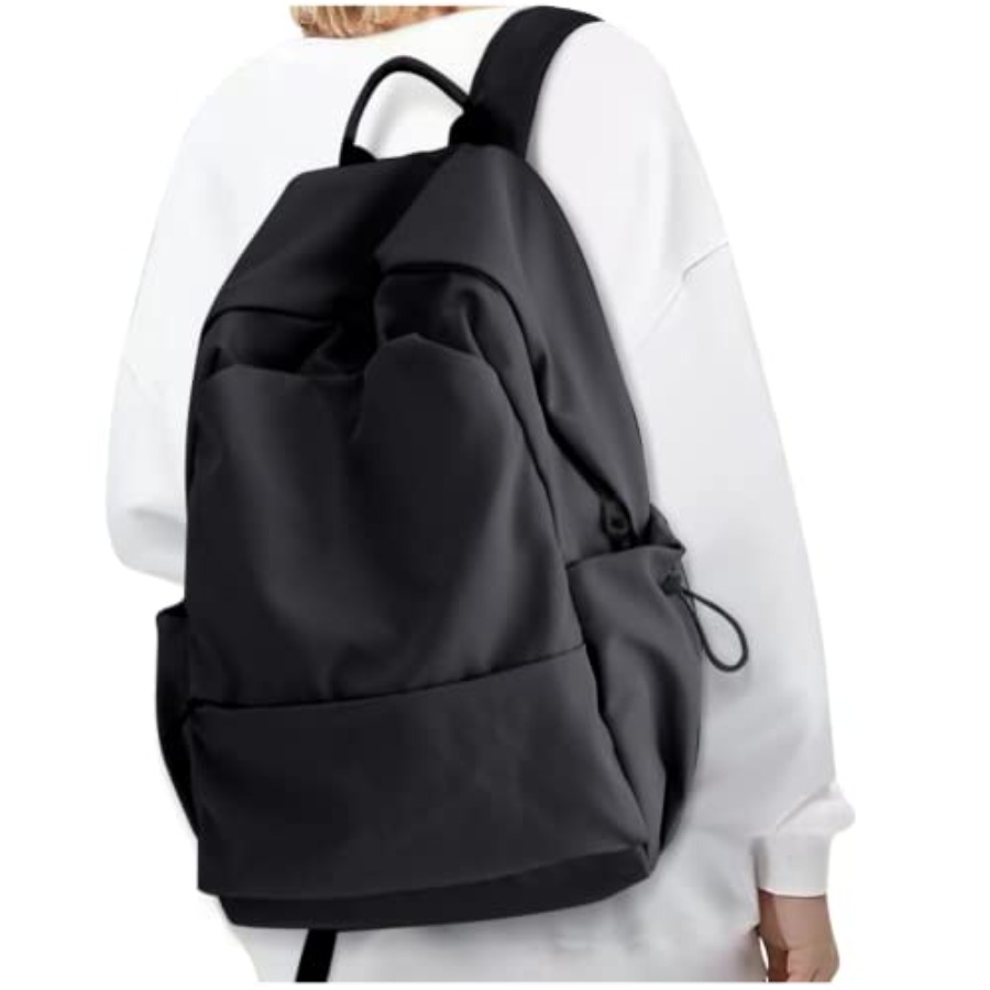 Leather Works - Ransel Hitam untuk Wanita, Ransel Sekolah