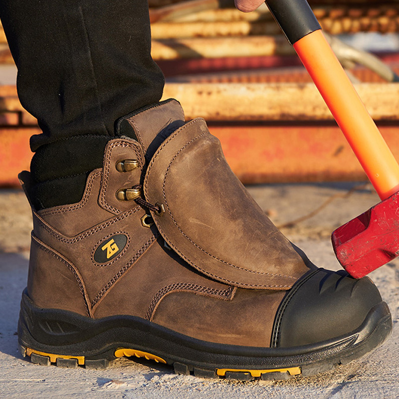 Sepatu Keselamatan Kerja Kulit - Leather Work Fabric ulasan dan harga