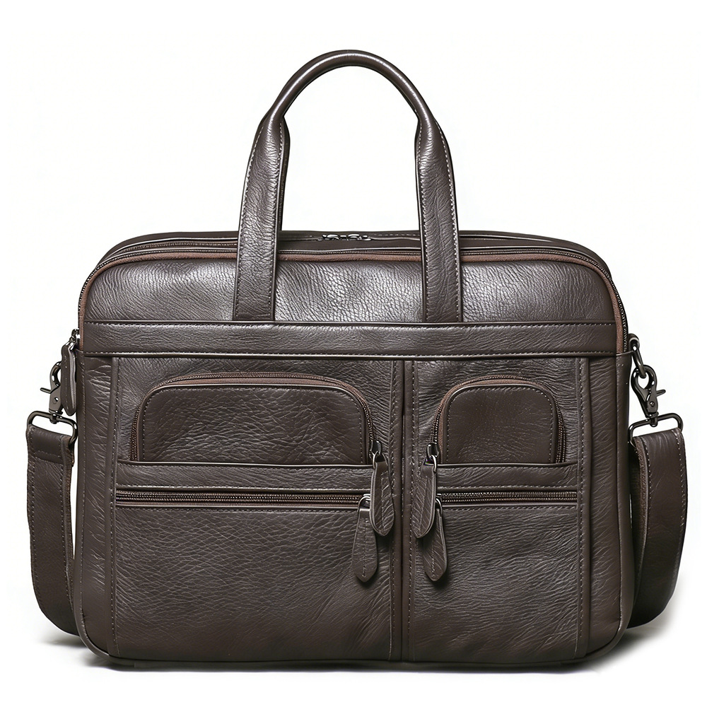 Tas Kerja Kulit Asli Pria, Tas - Leather Work Laptop Bag ulasan dan harga