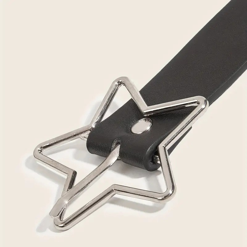 Sabuk Kulit PU Goth Y2K Punk S - Leatherwork Eyelets ulasan dan harga