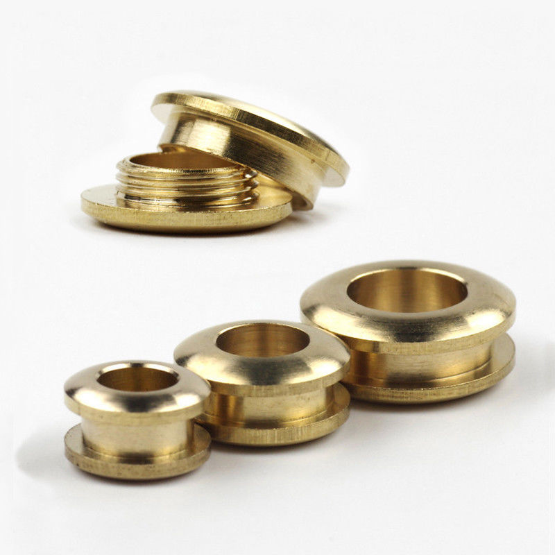 2Pcs Solid Kuningan Sekrup Lub - Leatherwork Eyelets ulasan dan harga
