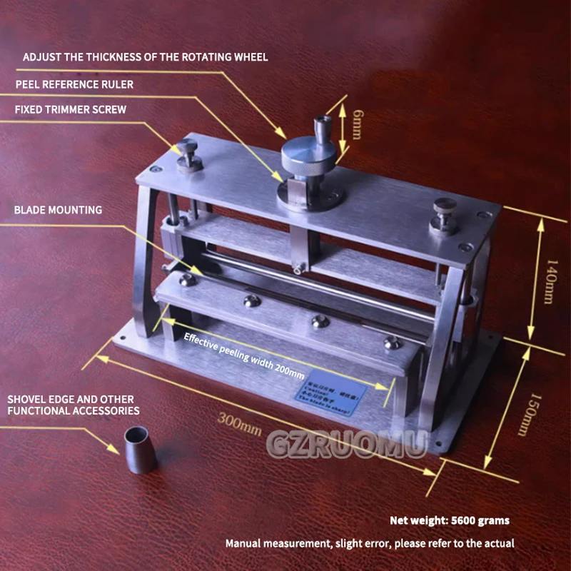 Mesin Pemisah Kulit Manual DIY - Leatherwork Craft ulasan dan harga
