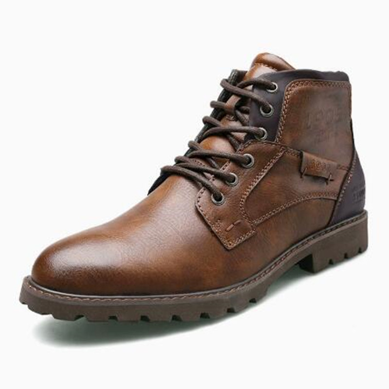 Sepatu Bot Pergelangan Kaki Pr - Leather Work Fabric ulasan dan harga