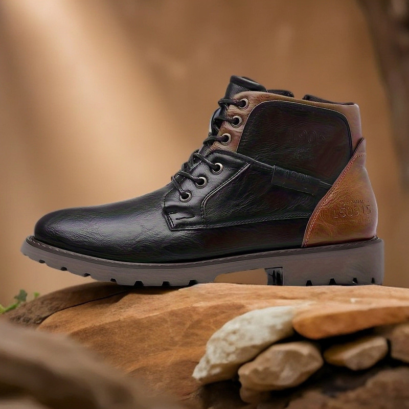 Sepatu Bot Pergelangan Kaki Pr - Leather Work Fabric ulasan dan harga