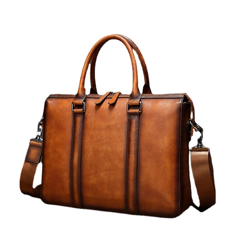 Tas Kerja Kulit Asli YETTIES | - Leather Work Laptop Bag ulasan dan harga