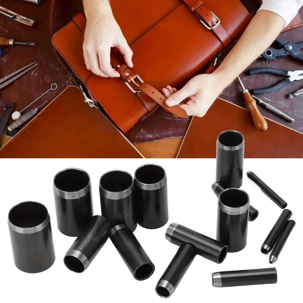 15 Ukuran Alat Pelubang Bulat  - Leatherwork Punching Tool ulasan dan harga