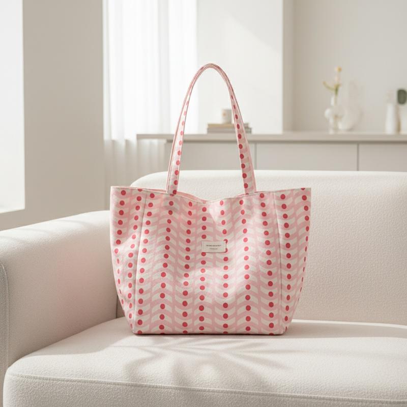 1PC Tas Kanvas Pola Gelombang  - Leatherwork Patterns ulasan dan harga