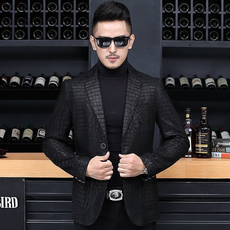 Musim Gugur Pria Bisnis Kulit  - Leatherwork Patterns ulasan dan harga