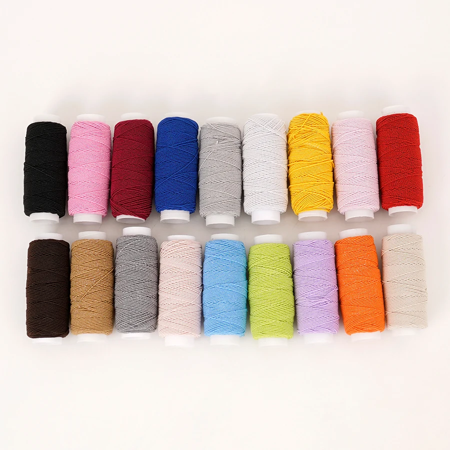 Benang Jahit Mesin 18 Warna 0. - Waxed Thread Linen ulasan dan harga
