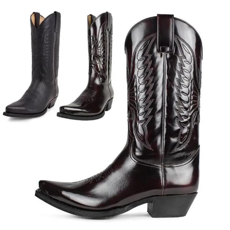 Sepatu Bot Sepeda Motor Barat  - Leather Work Fabric ulasan dan harga