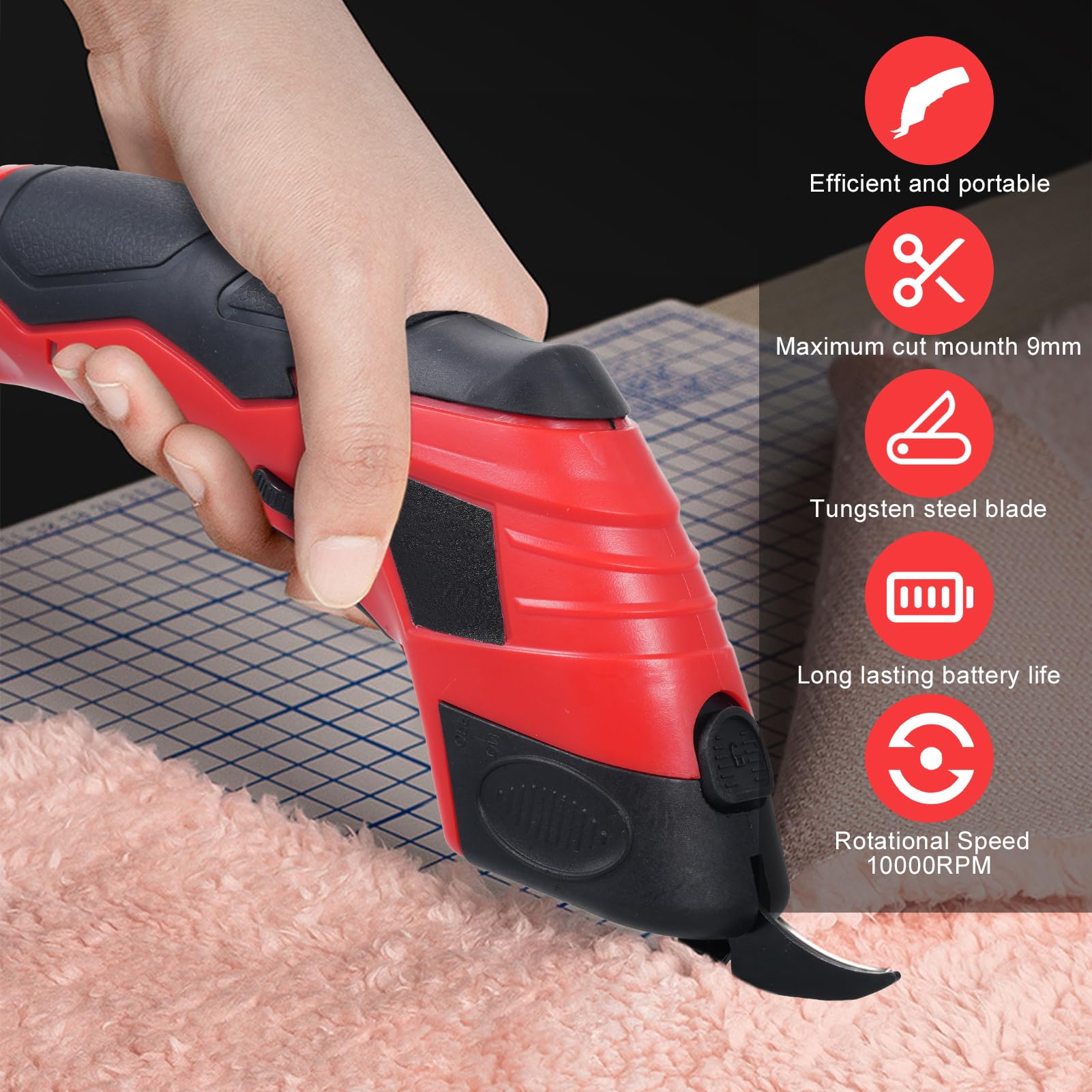 Gunting Listrik Tanpa Kabel un - Leatherwork Machine ulasan dan harga