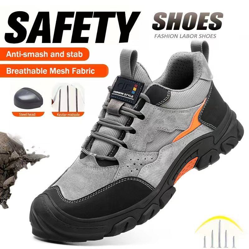 Sepatu Fungsional Anti Bentura - Leather Work Fabric ulasan dan harga