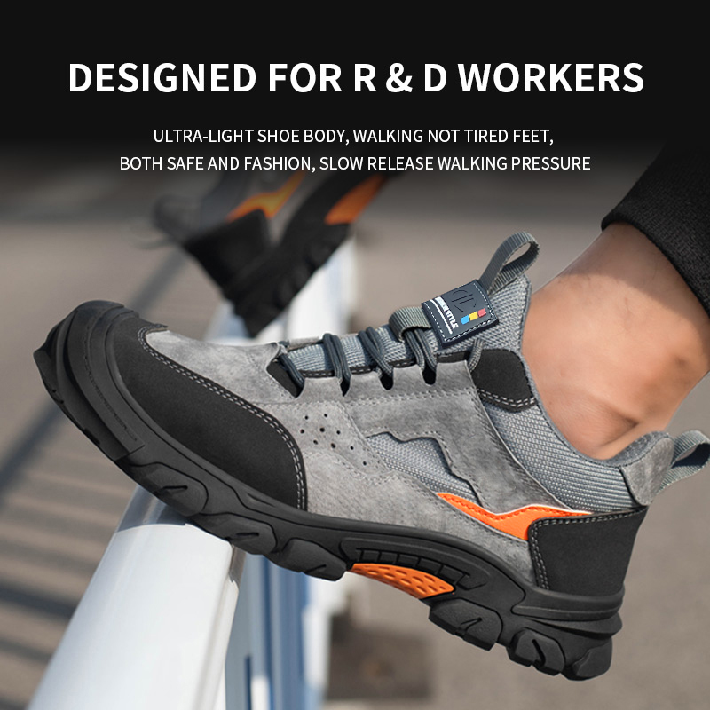 Sepatu Fungsional Anti Bentura - Leather Work Fabric ulasan dan harga