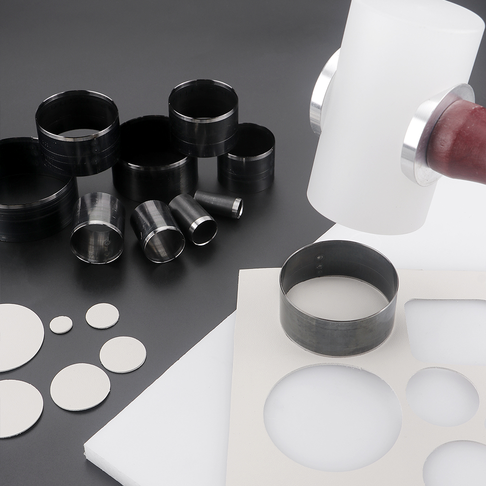10Pcs Set Alat Pemotong Lubang - Leatherwork Rings ulasan dan harga
