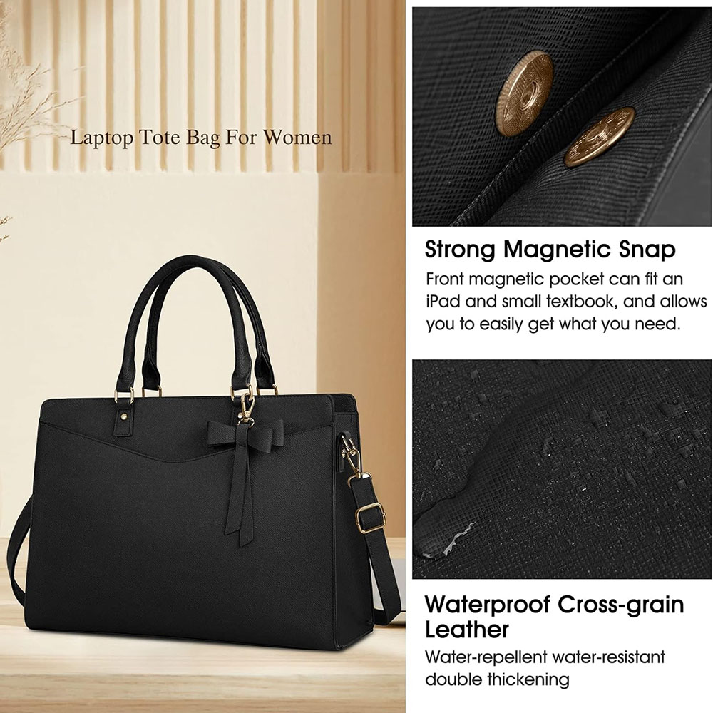 Tas Laptop untuk Wanita 15.6 I - Leather Work Laptop Bag ulasan dan harga
