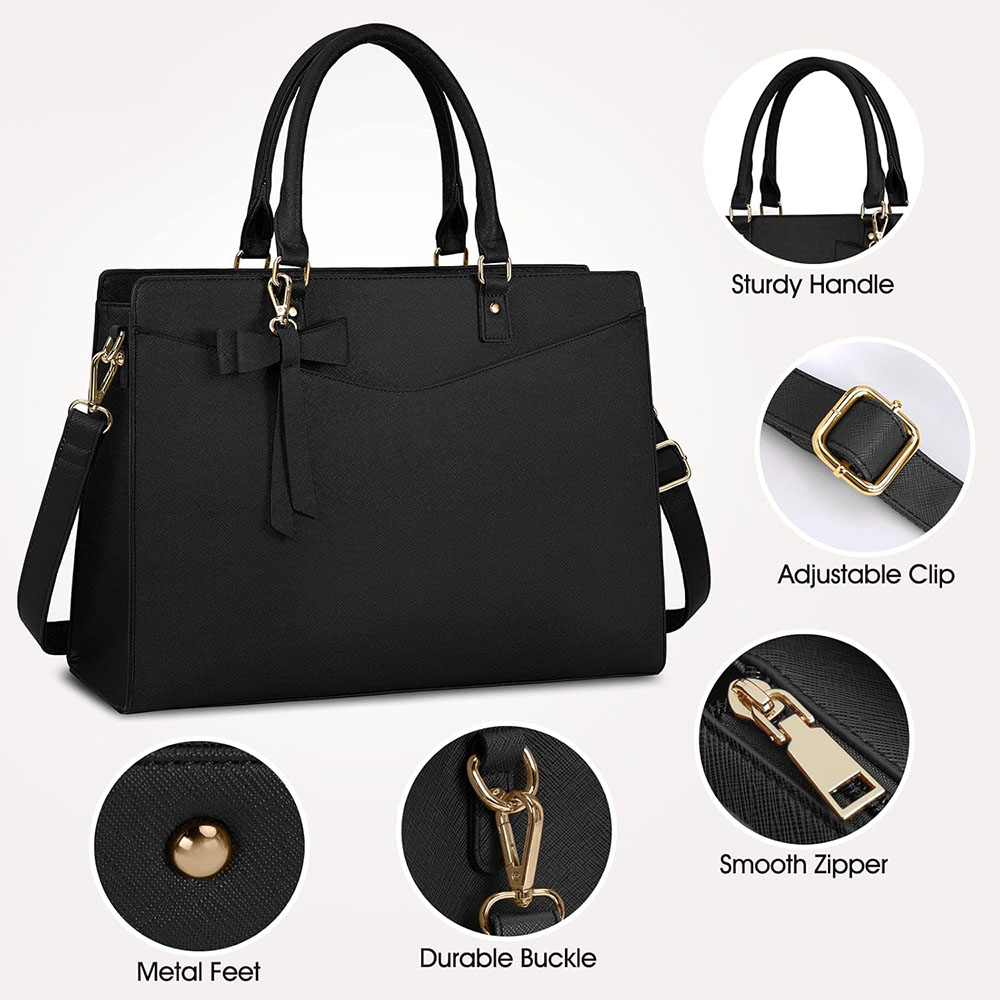 Tas Laptop untuk Wanita 15.6 I - Leather Work Laptop Bag ulasan dan harga