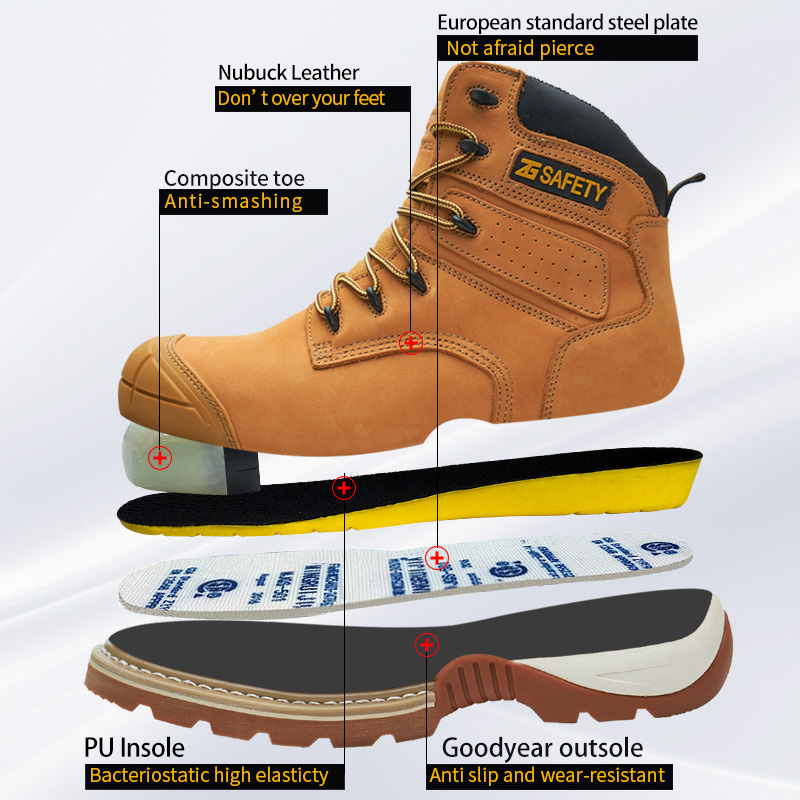 Sepatu Bot Kerja Kulit Sapi Se - Leather Work Fabric ulasan dan harga