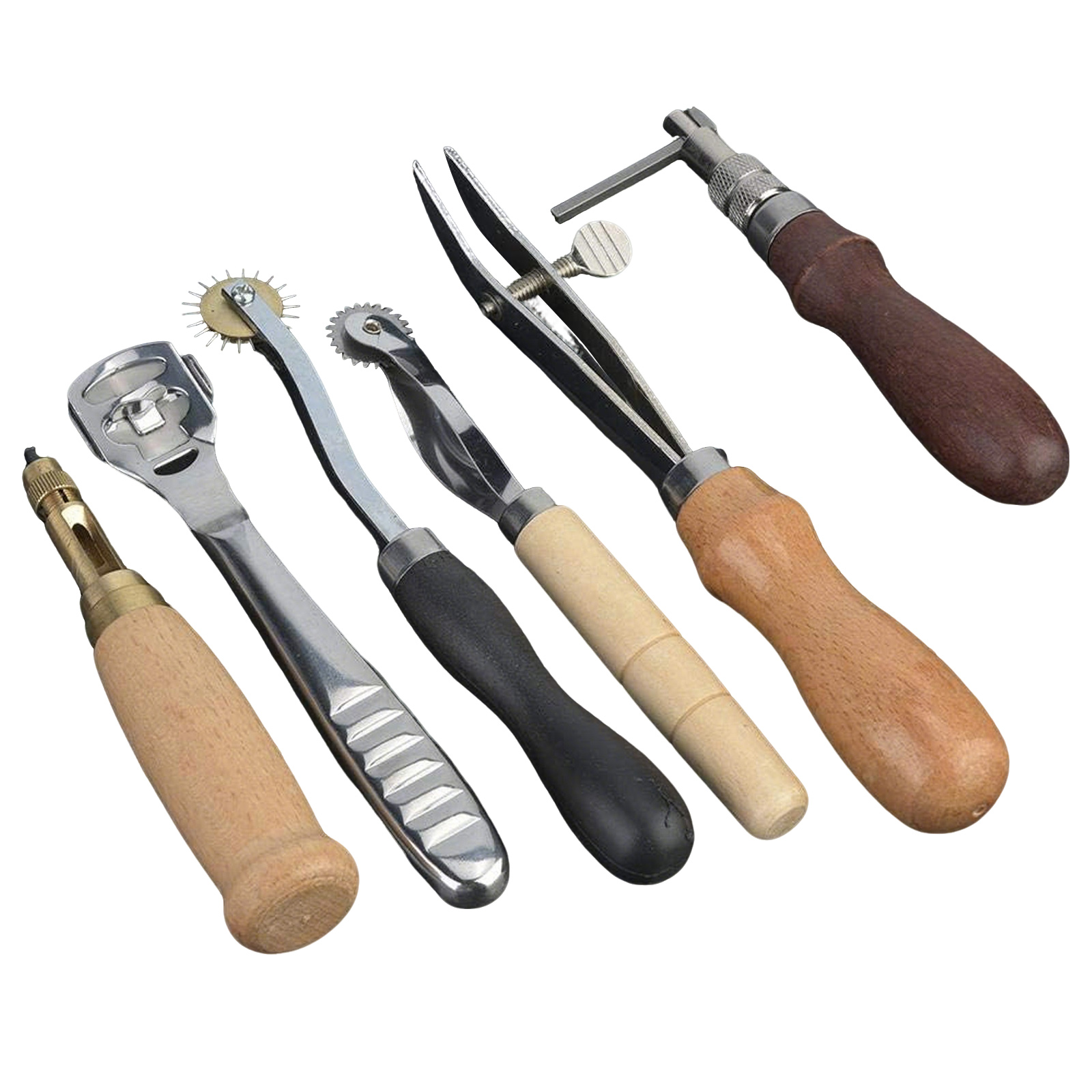 Peralatan Kulit, 19 Pcs Perlen - Leatherwork Punching Tool ulasan dan harga