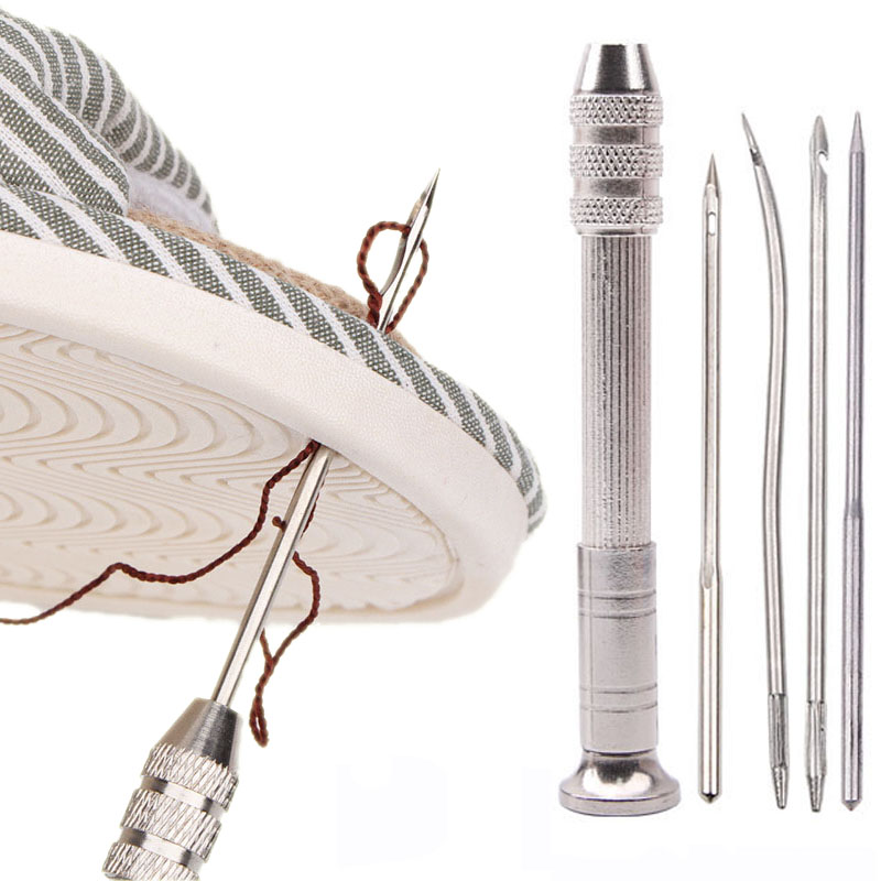 Jarum jahit kulit, alat perbai - Leatherwork Punching Tool ulasan dan harga