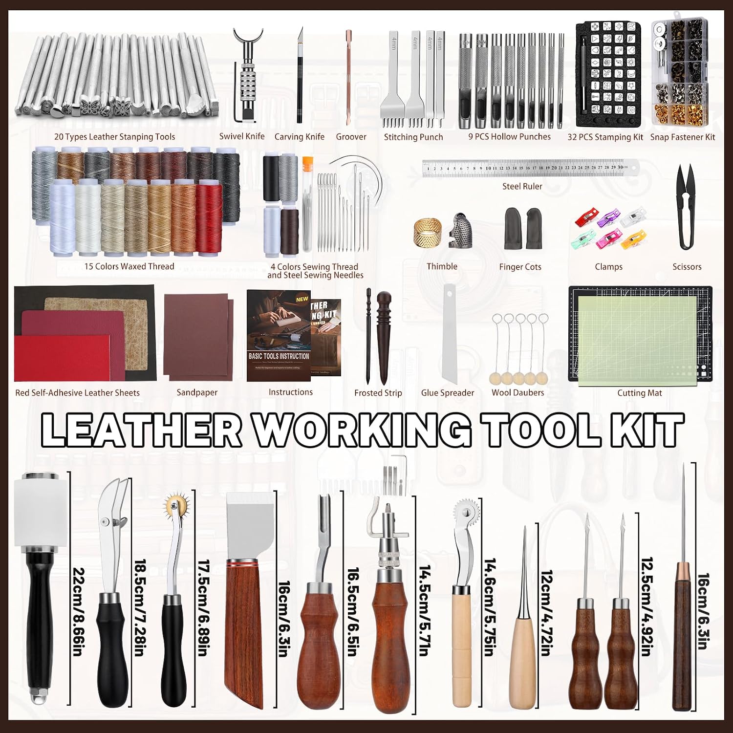Perlengkapan Kerja Kulit, Pera - Leatherwork Craft ulasan dan harga