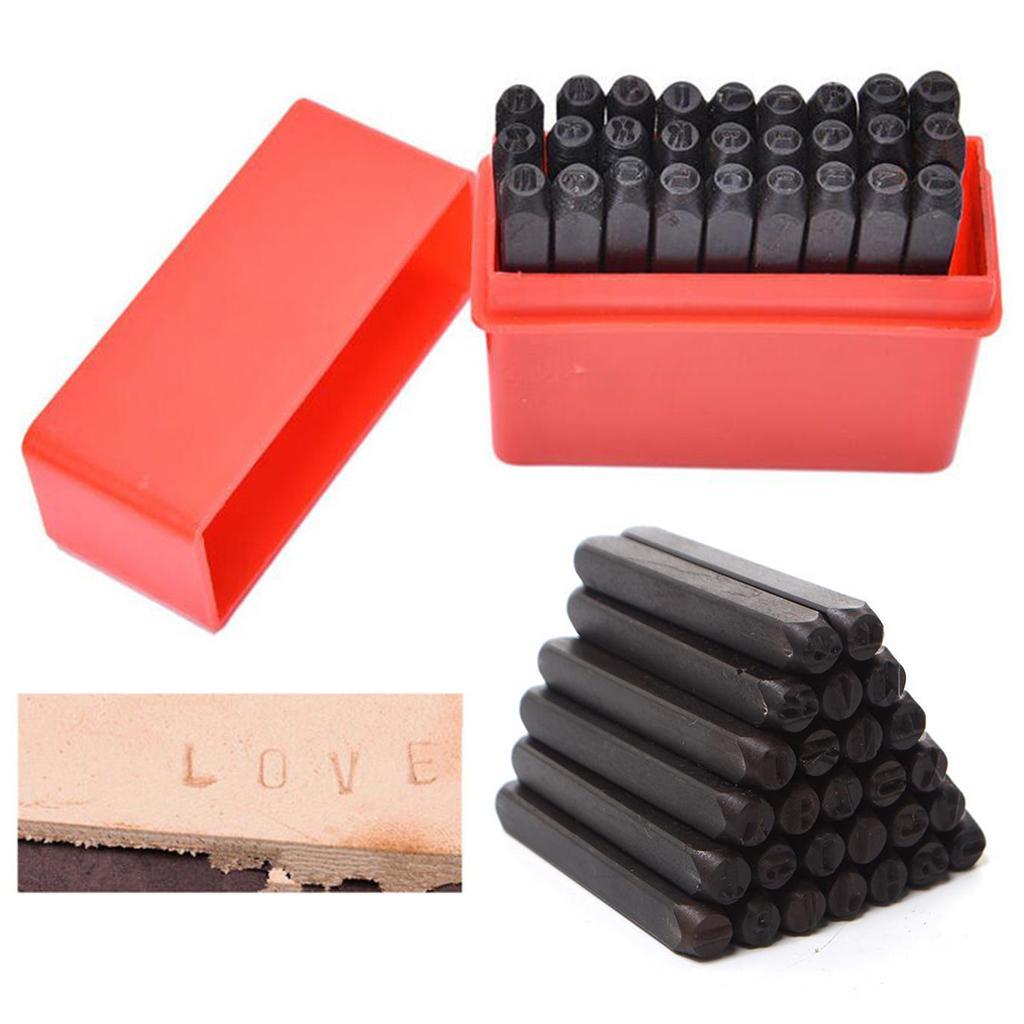 Set Alat Pencetak Huruf dari B - Leatherwork Patterns ulasan dan harga