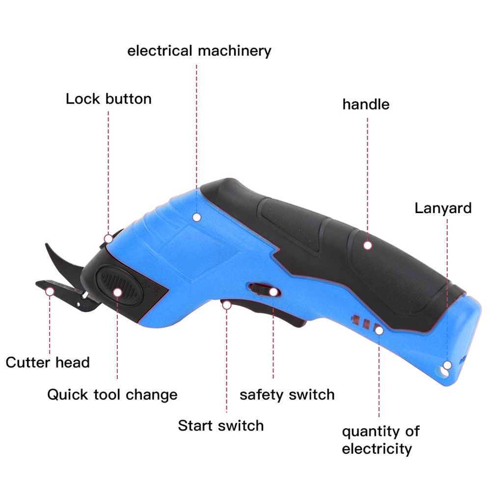 Mesin pemotong kain gunting li - Leatherwork Machine ulasan dan harga