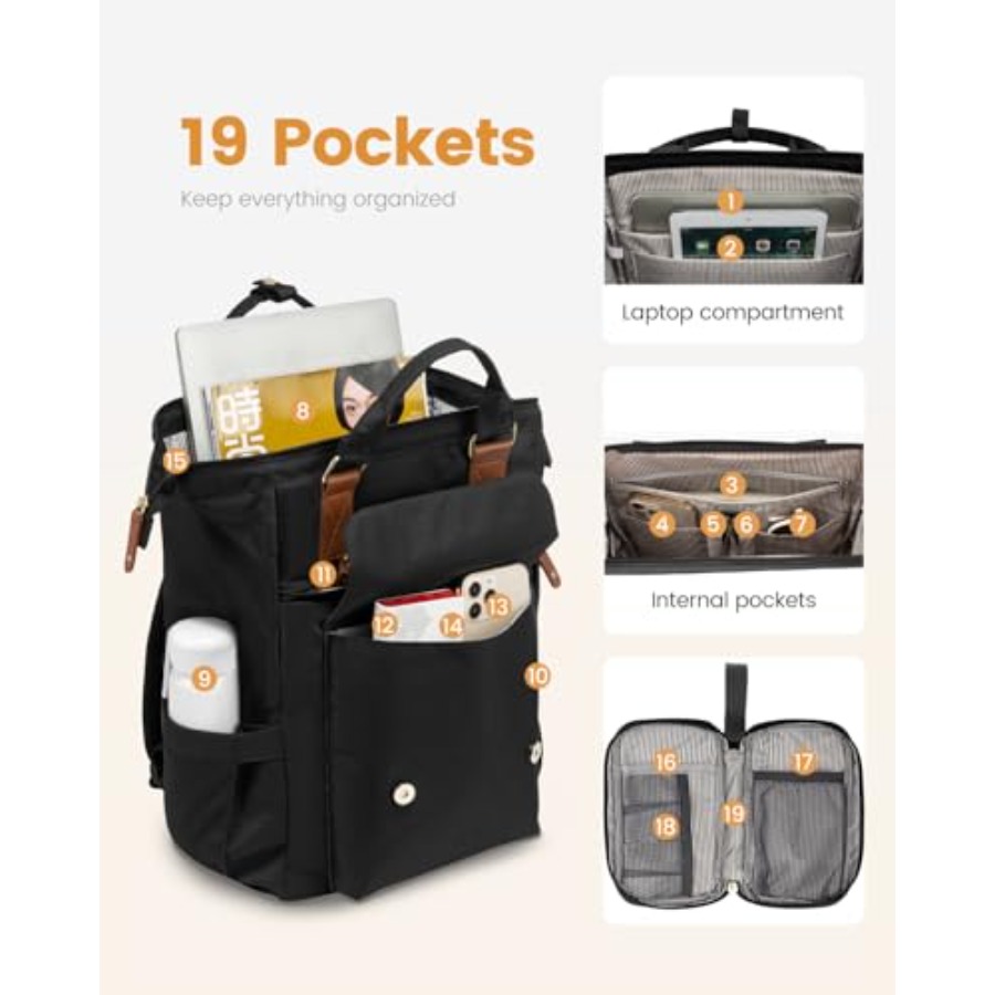 Tas Ransel Laptop untuk Wanita - Leather Works ulasan dan harga
