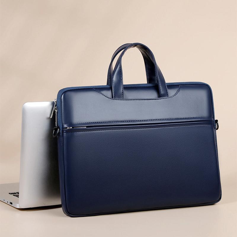 Tas kantor bisnis untuk pria,  - Leather Work Laptop Bag ulasan dan harga