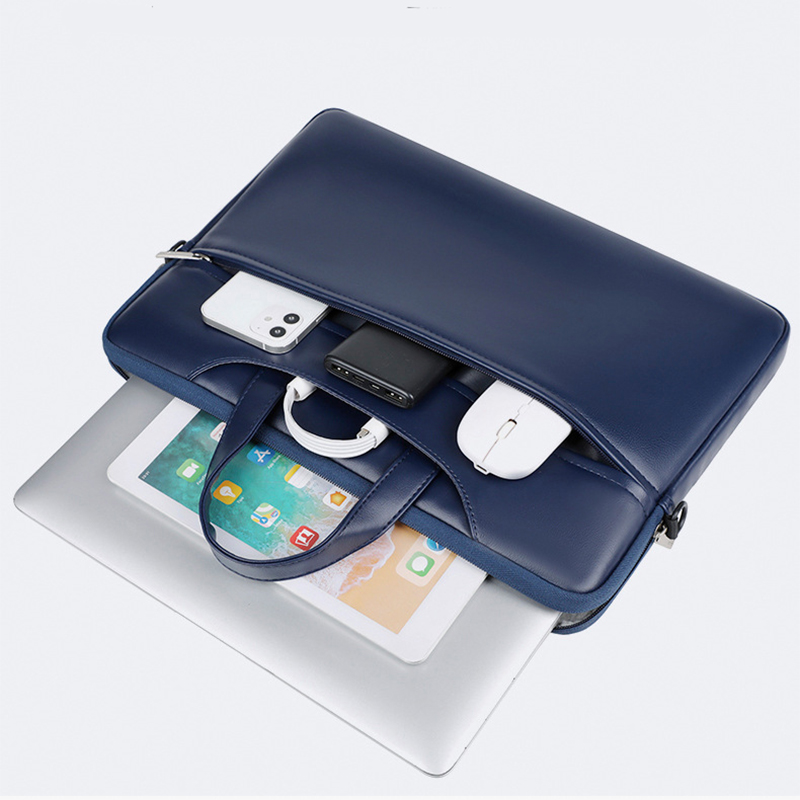 Tas kantor bisnis untuk pria,  - Leather Work Laptop Bag ulasan dan harga
