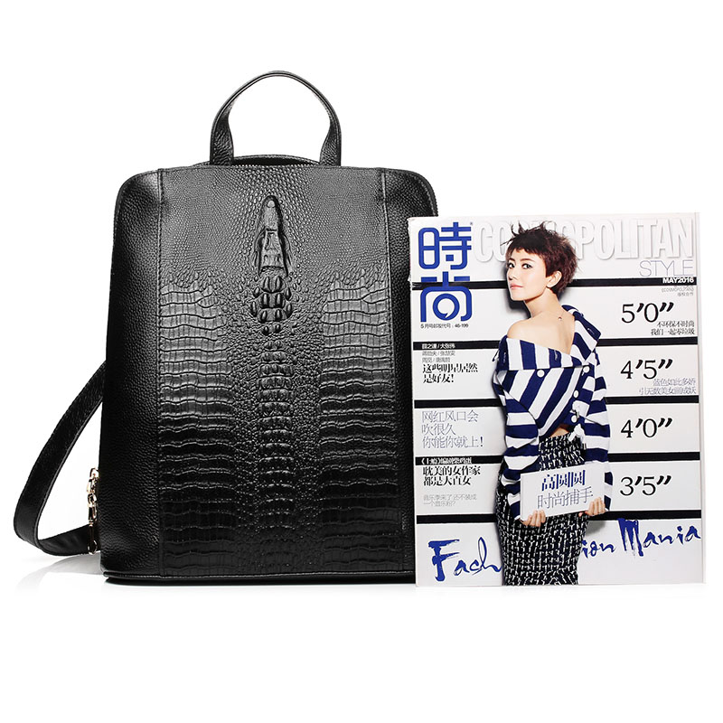 Tas Ransel Kulit Buaya Wanita  - Leather Work Laptop Bag ulasan dan harga