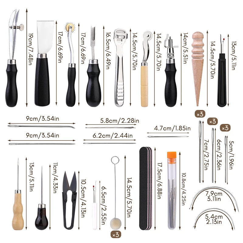 KRABALL Kit Alat Kerajinan Kul - Leatherwork Punching Tool ulasan dan harga
