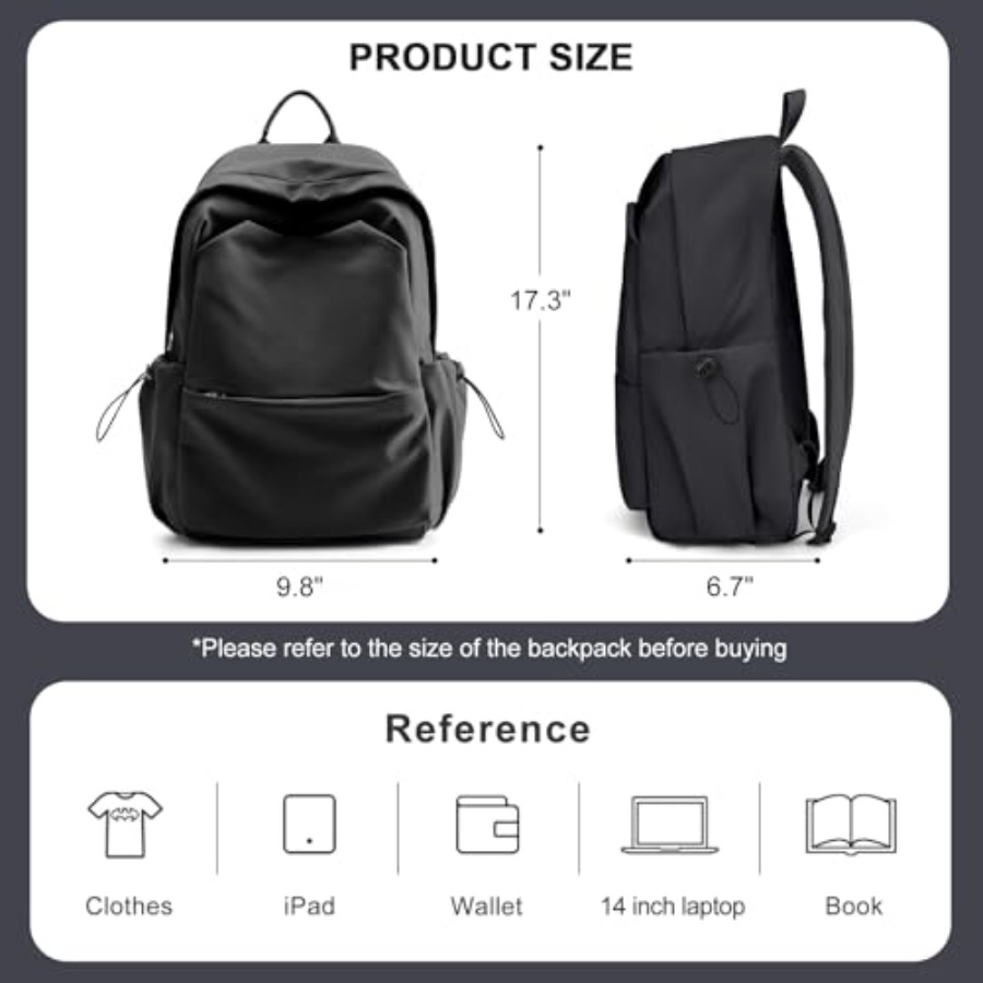 Ransel Hitam untuk Wanita, Ran - Leather Works ulasan dan harga