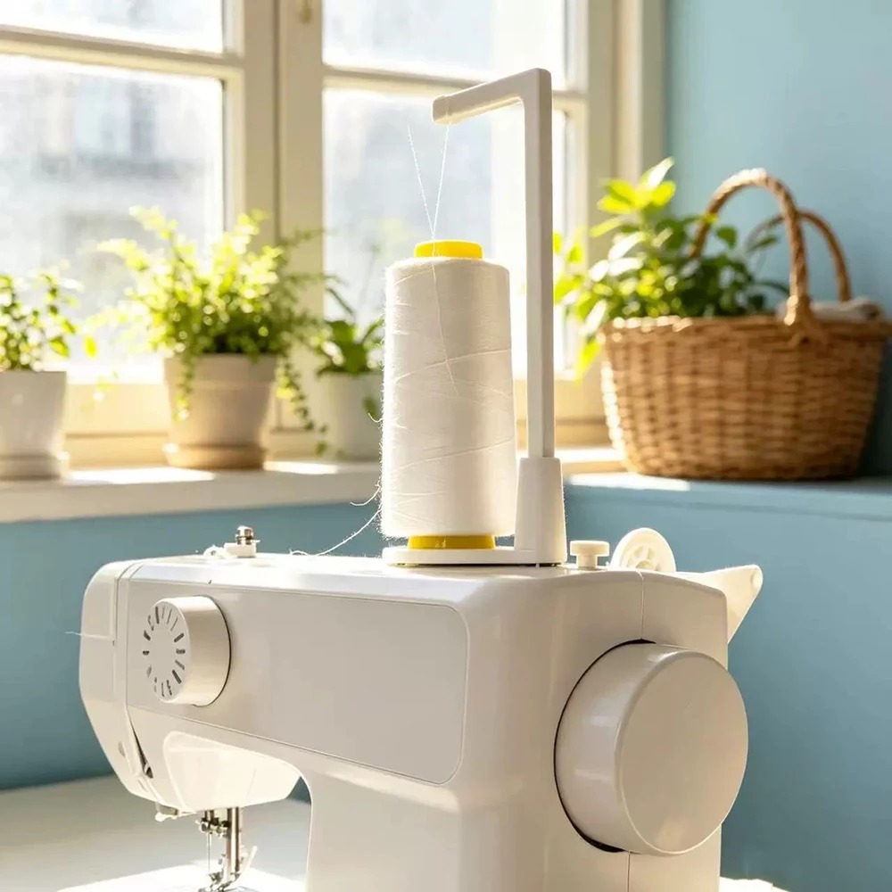 1 buah Penyangga Benang Mesin  - Waxed Thread Linen ulasan dan harga